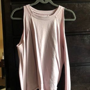 Cold shoulder Crew Neck